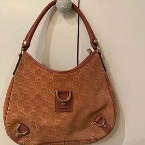 Pink Gucci Saddle Bag